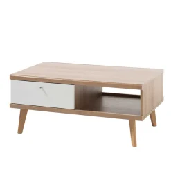 Set Wohnzimmer Einrichtung zweifarbig - Cablos (fünfteilig)