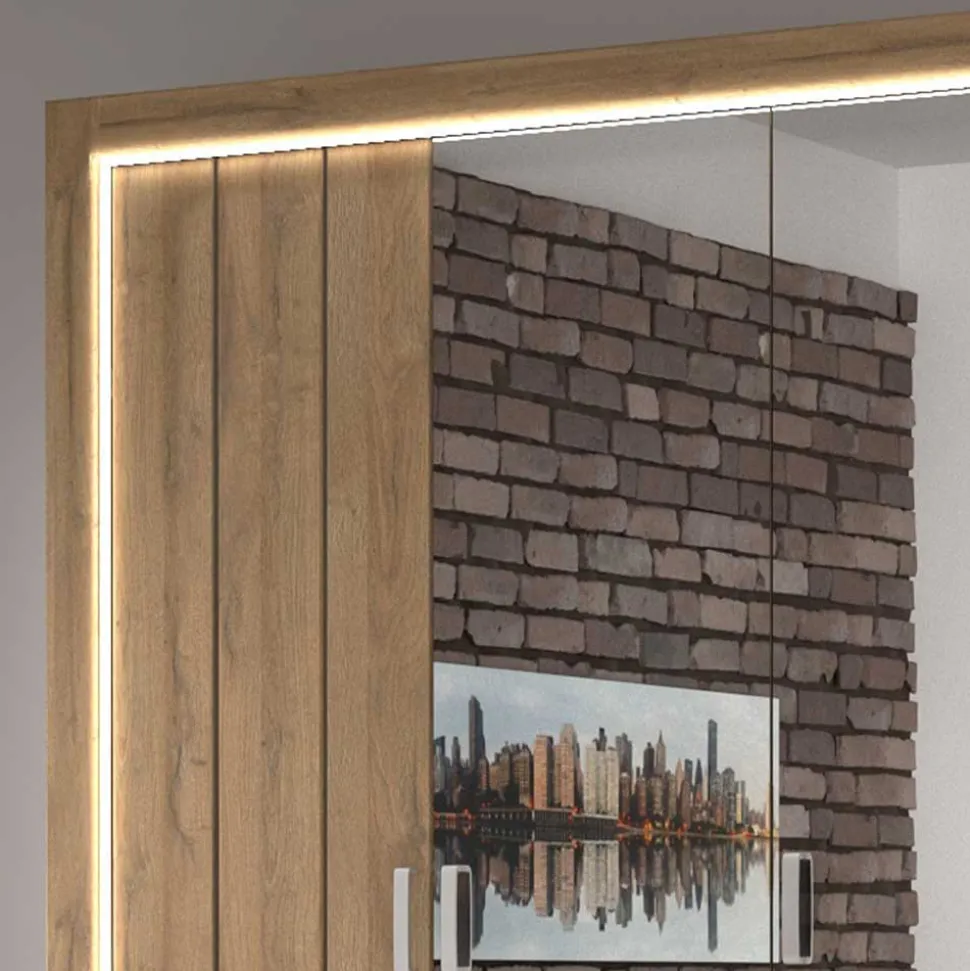 Set 180x200 Bett & Schrank - Fagason (vierteilig)