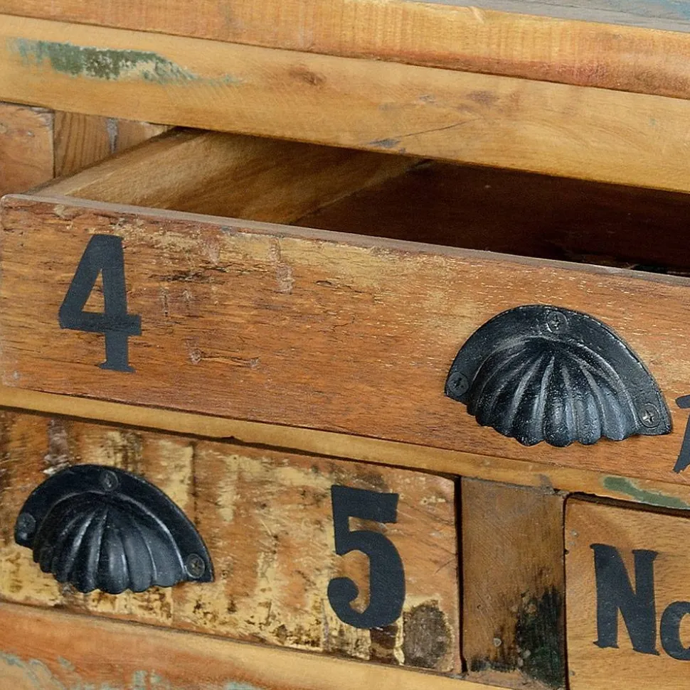 Shabby Chic Couchtisch mit Industry Flair - Vatrima