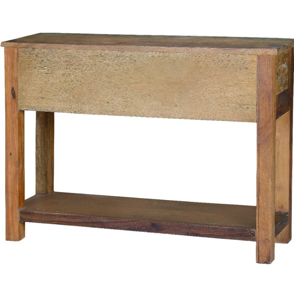 Shabby Chic Konsolentisch aus Recyclingholz - Tunar