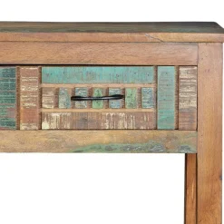 Shabby Chic Konsolentisch aus Recyclingholz - Tunar