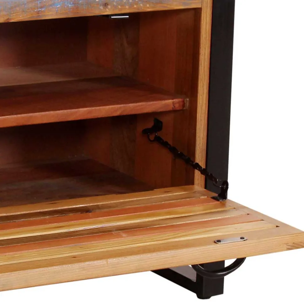 Shabby Garderoben Paneele & Bank - Vosbadus (dreiteilig)