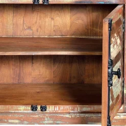 Shabby Style Sideboard aus Altholz - Manna