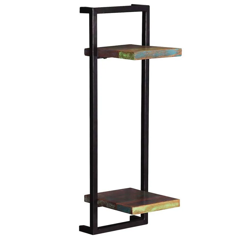 Shabby Wandregale mit Flaschenablage - Jamaica (siebenteilig)