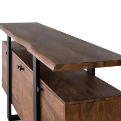 Sideboard aus Palisanderholz und Metall - Uniaka