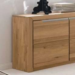 Sideboard Croconia aus Wildeiche Massivholz