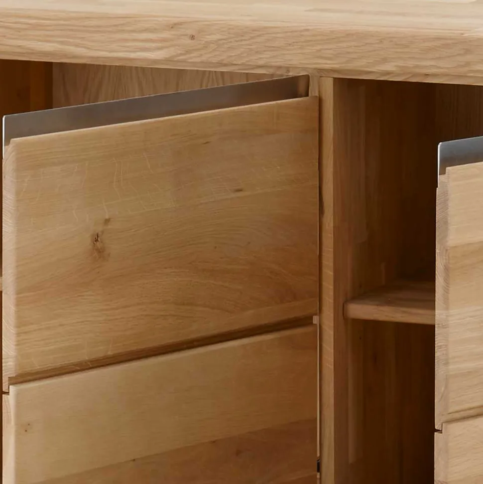 Sideboard Croconia aus Wildeiche Massivholz