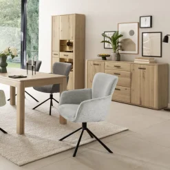 Sideboard in Asteiche Hell - Jevedaz