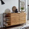 Sideboard mit 2 Türen & Regal 150x85x40 cm - Varzado