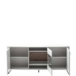 Sideboard mit Glaseinsatz modern - Varzino