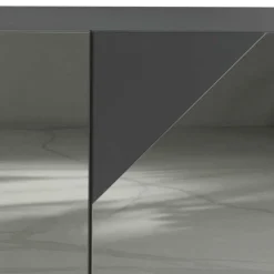 Sideboard mit rauchgrauem Spiegelglas - Razepta