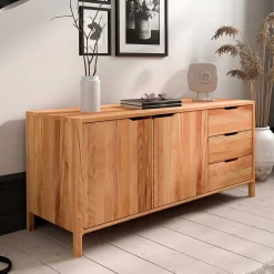 Sideboard mit zwei Türen und drei Schubladen - Lana