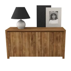 Sideboard Nadalia aus Wildeiche Massivholz