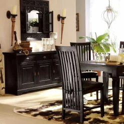 Sideboard Polenta aus Akazie Massivholz