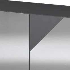 Sideboard teilweise mit Spiegelglas beschichtet - Razepta I