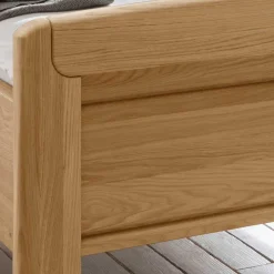 Singlebett & Nachtkommode Kombi Set - Emdsiva (zweiteilig)