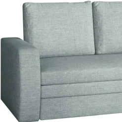 3-Sitzer Schlafsofa in Graugrün Stoff - Mombrosso