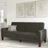 3-Sitzer Schlafsofa in Grau - Memton
