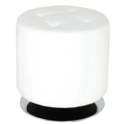 Sitzhocker Sabah in Weiß