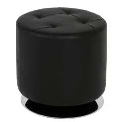 Sitzhocker Sabeth in Schwarz