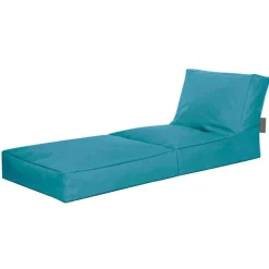 Sitzsack Sessel Relaxliege 2in1 in Petrol - Thea
