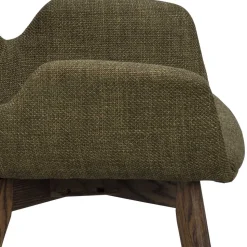 Skandi Armlehnenstühle in Dunkelgrün - Car (2er Set)