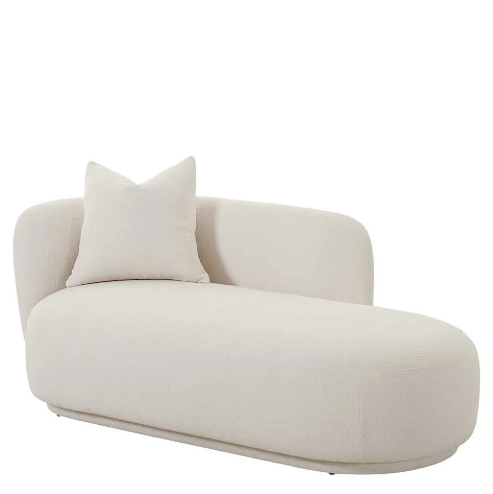 Skandi Design Couch in Cremeweiß - Premuda