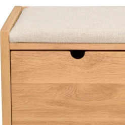 Skandi Dielenbank mit zwei Schubladen - Pastranac