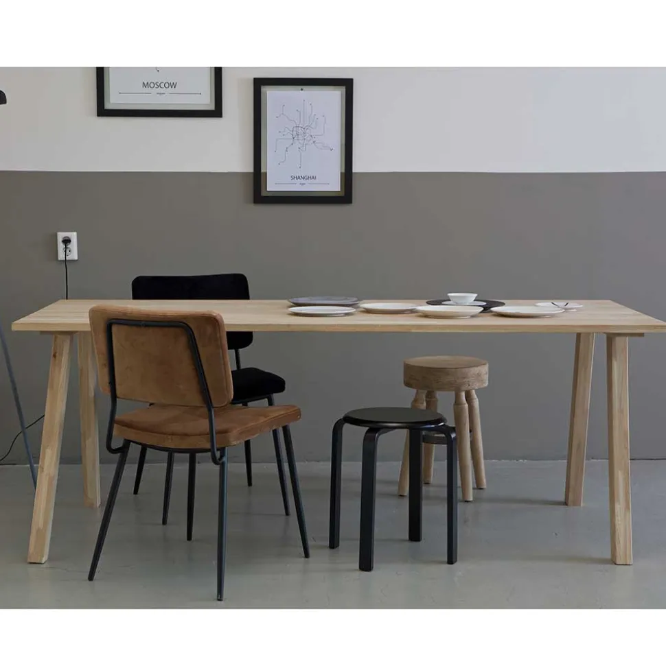 Skandi Esstisch aus Eiche naturbelassen - Henry