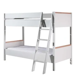 Skandi Etagenbett mit Schrägleiter - Lencon