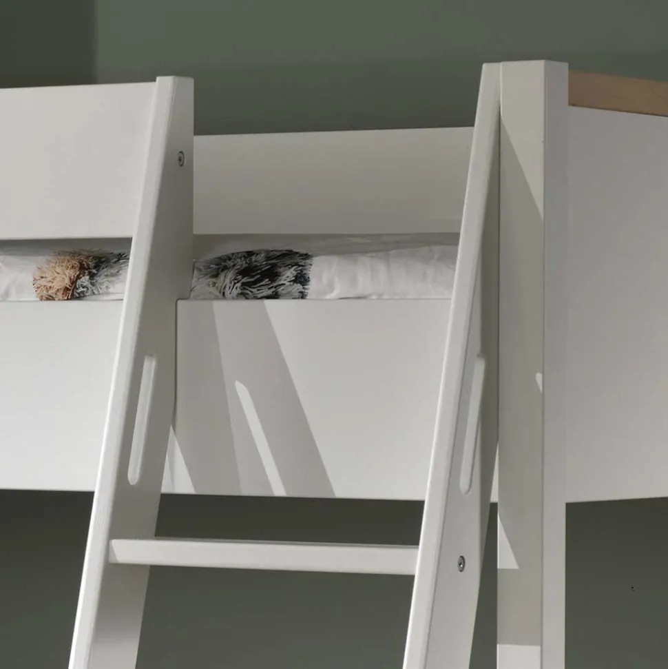 Skandi Etagenbett mit Schrägleiter - Lencon