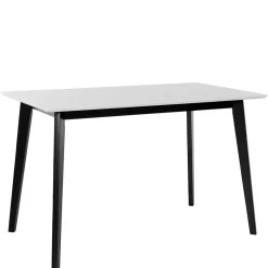 Skandi Küchentisch in Weiß & Schwarz - Composia