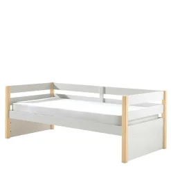 Skandi Kojenbett in Weiß & Kiefer - Ayfina