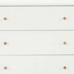 Skandi Kommode in Weiß und Holzoptik - Syria