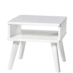 Skandi Nachtkonsole in Weiß lackiert - Special