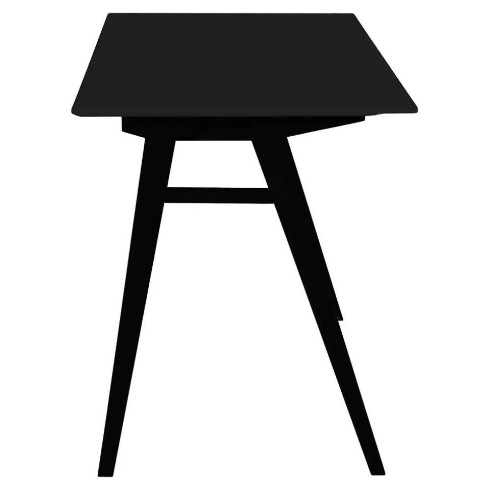 Skandi Schreibtisch in Schwarz - Vallino