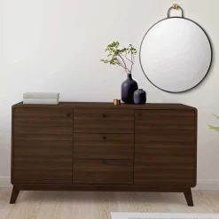 Skandi Sideboard in Walnuss Optik - Pastilla