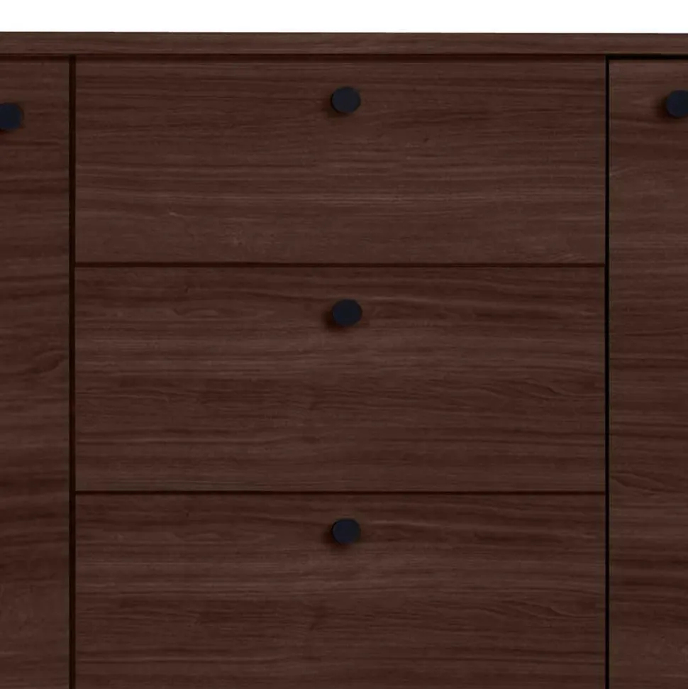 Skandi Sideboard in Walnuss Optik - Pastilla