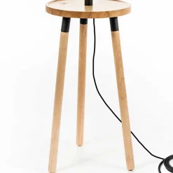 Skandi Stehlampe mit Ablage - Avigano