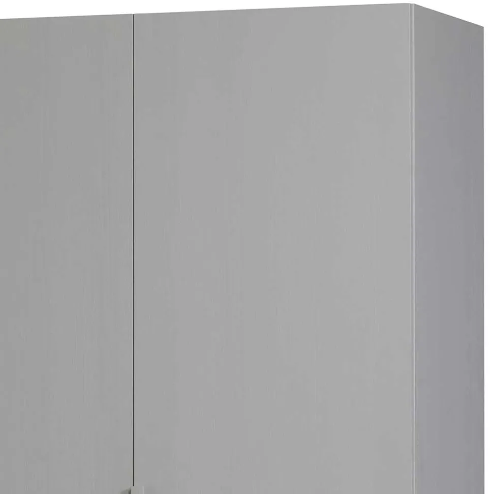 Skandi 3-türiger Schlafzimmerschrank in Grau - Rochella