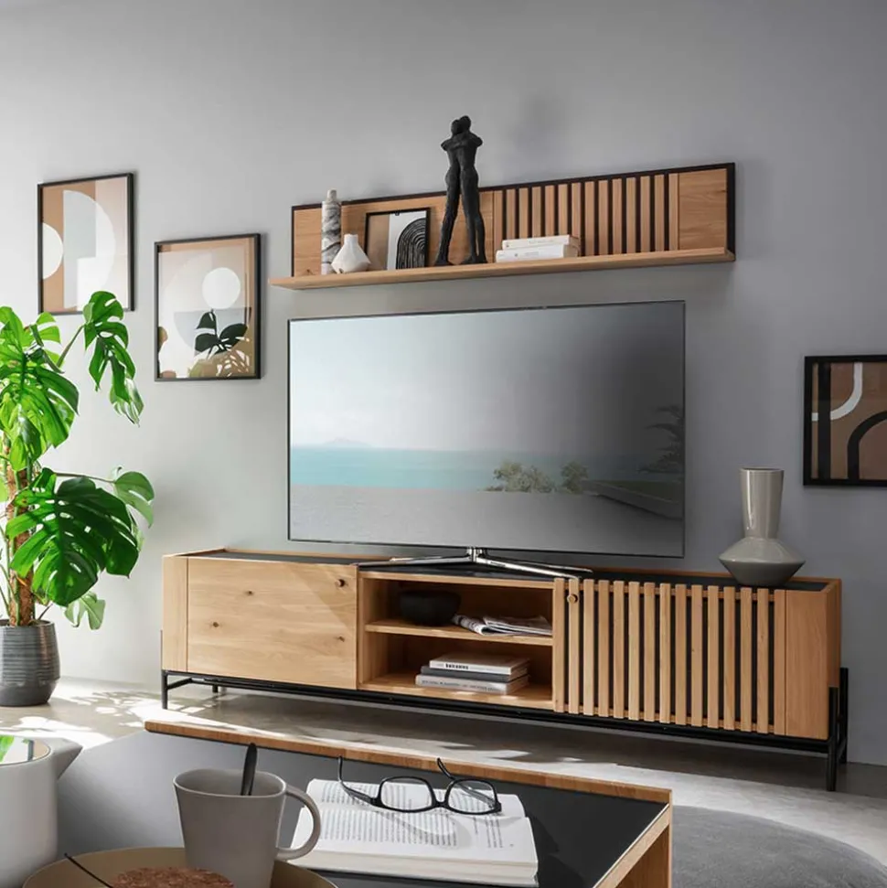 Skandi TV Lowboard 200 cm breit - Valouis