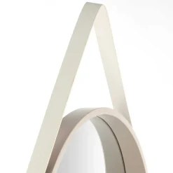 Skandi Wandspiegel in Taupe - Dredali