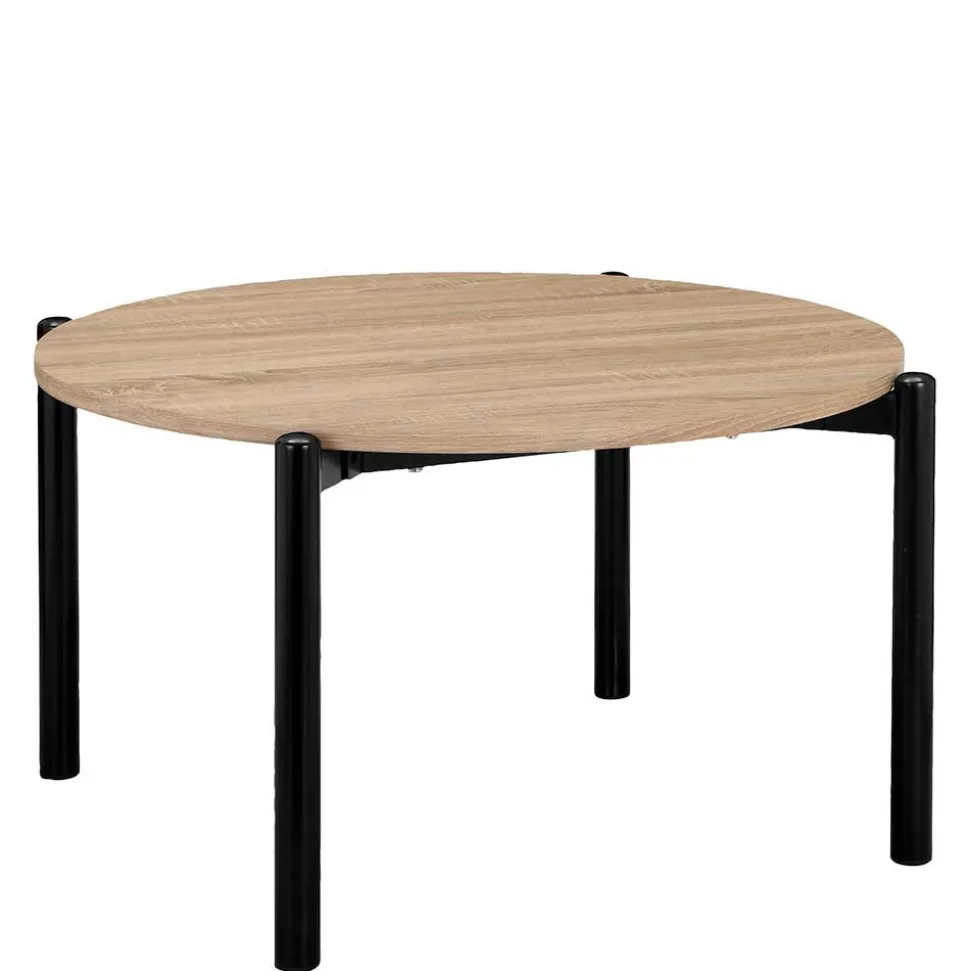 Skandi Wohnzimmertisch in Wildeiche Optik - Emrene