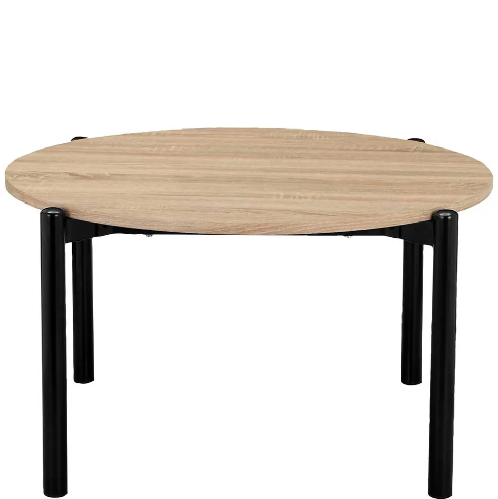 Skandi Wohnzimmertisch in Wildeiche Optik - Emrene