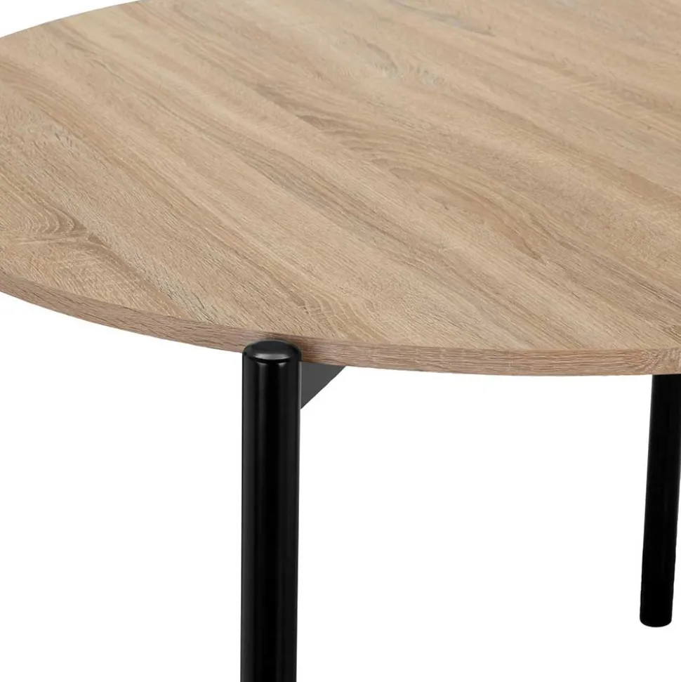 Skandi Wohnzimmertisch in Wildeiche Optik - Emrene