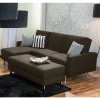Sofaecke mit Hocker - Bettfunktion - Snella (zweiteilig)