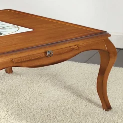 Sofatisch im italienischen Stil Mugello aus Massivholz