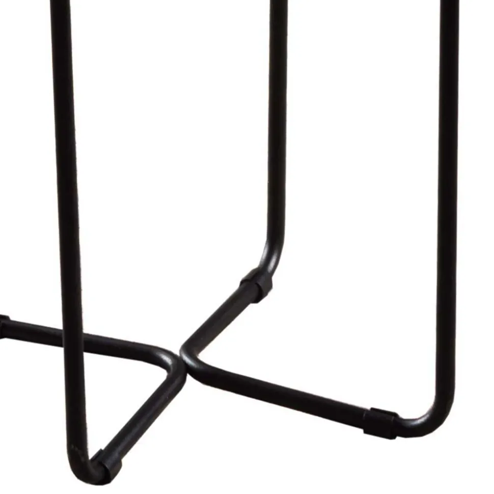 Sofatisch mit Glasplatte in Marmor Optik - Patinca