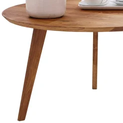 Sofatisch Set aus Wildeiche Massivholz - Ofmany (zweiteilig)