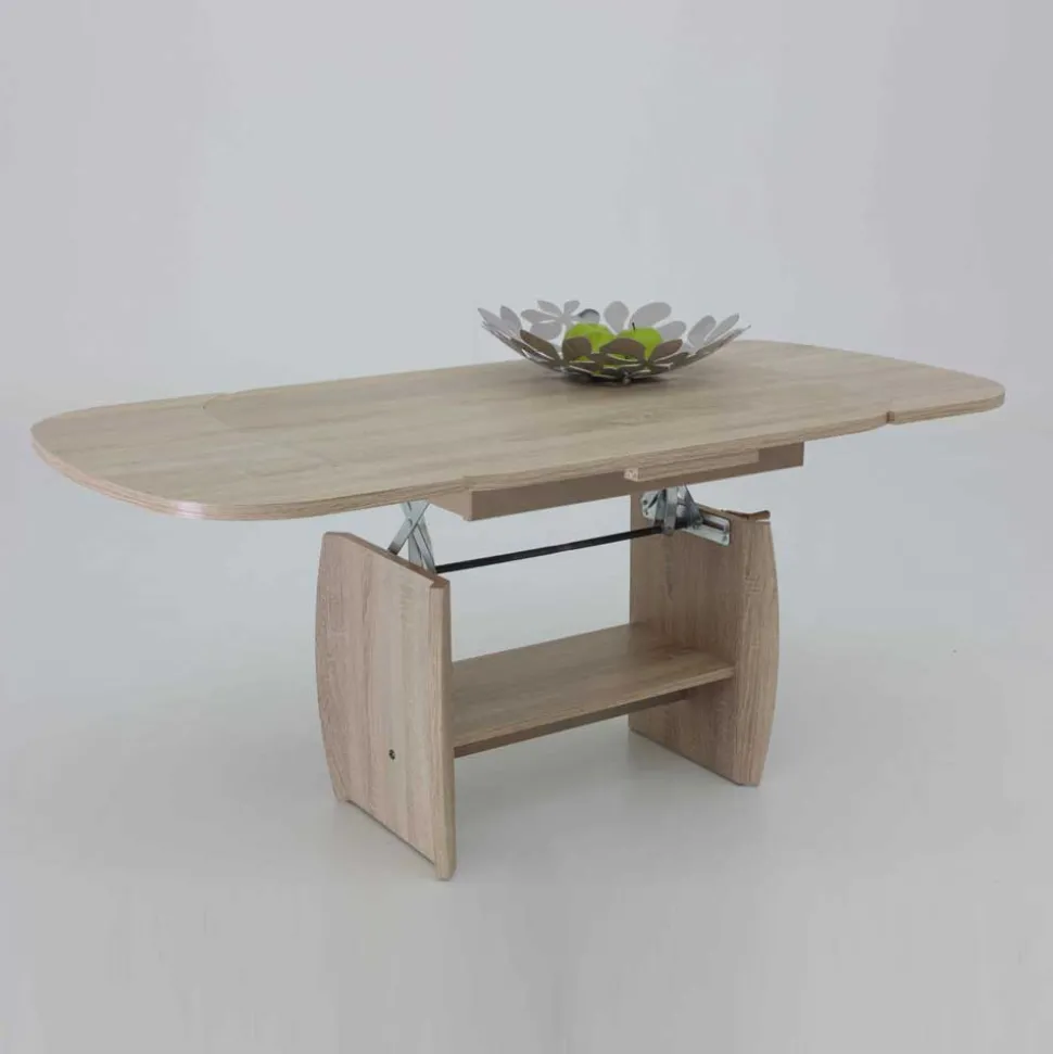 Sonoma Eiche Sofatisch ausziehbar - Bridget